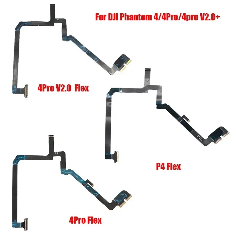 Drone Gimbal Ribbon Cable - สายแพรแบบยืดหยุ่นสำหรับกิมบอล DJI Phantom 4/P4Pro/P4Pro V2.0 อะไหล่ซ่อมและเปลี่ยนสายสำหรับโดรน