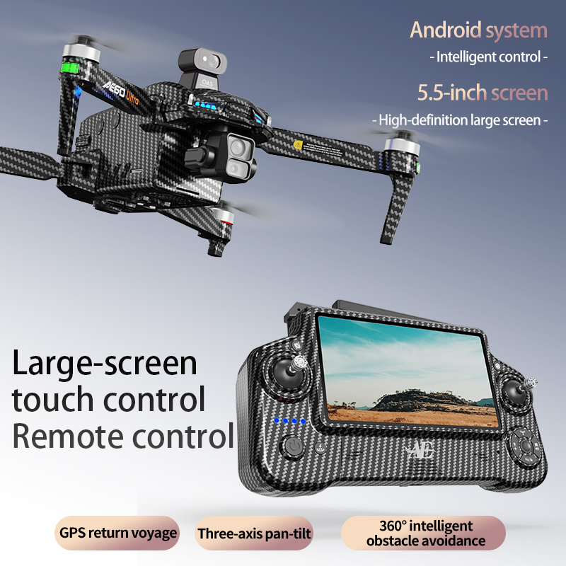 โดรน AE60 GPS ระดับมืออาชีพ กล - Drone Gimbal Brushless บทวิจารณ์และราคา
