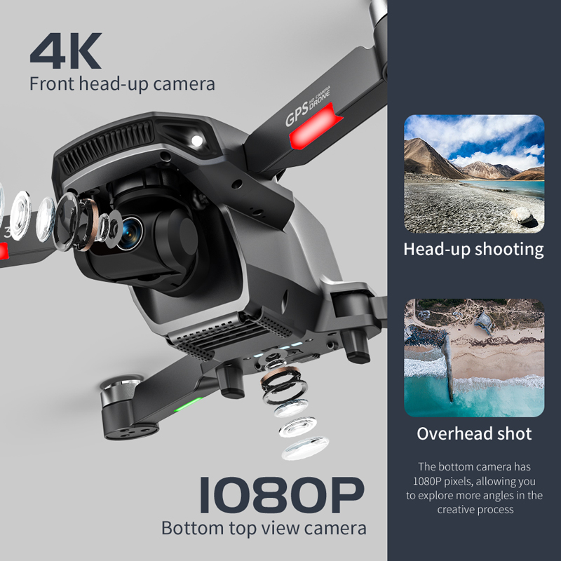 L106 Pro 3 Drone 5G WIFI FPV G - Drone Gimbal 3 Axis บทวิจารณ์และราคา