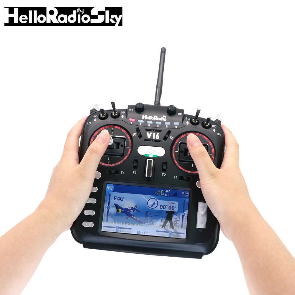 รีโมทคอนโทรล HelloRadio V16 /V - Drone Gimbal Controller บทวิจารณ์และราคา
