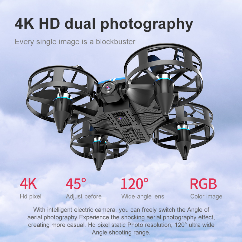 ใหม่ Mini Drone 812PRO อาชีพ H - Drone Gimbal Brushless บทวิจารณ์และราคา